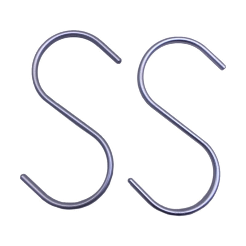 Aluminum S Hook, 2 Pieces