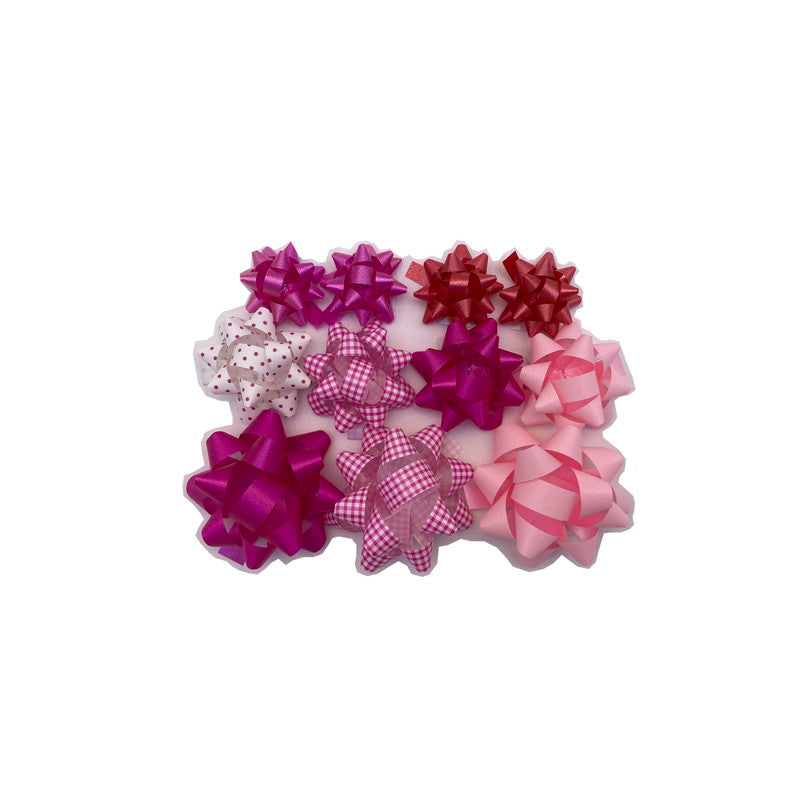 Check Pattern Wrapping Ribbon (Pink)