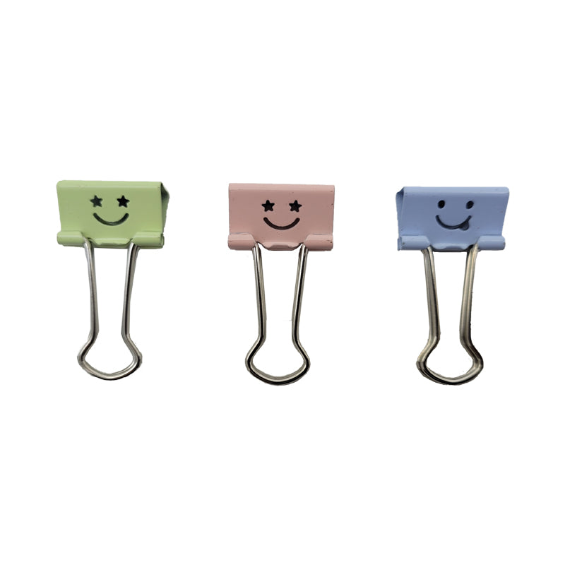 Pastel Double Clips (18 Pieces)