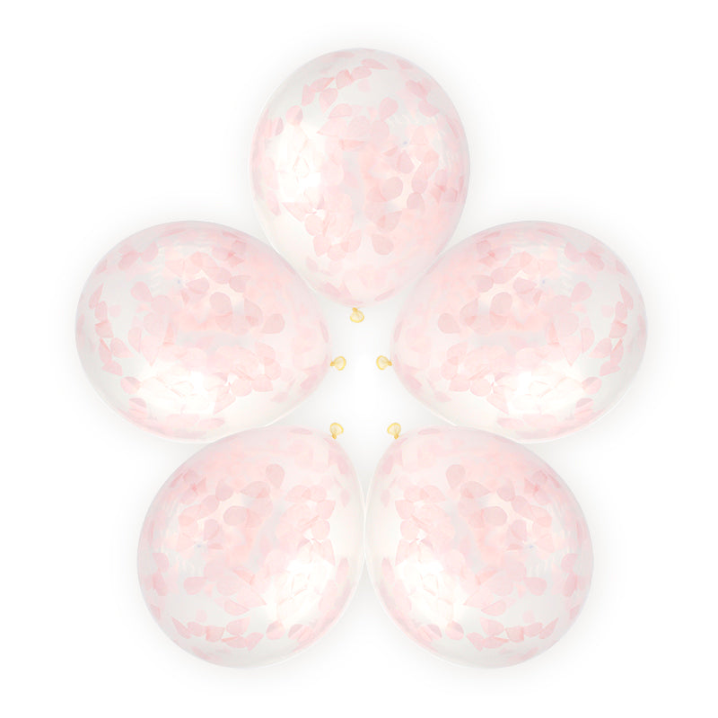 Confetti Balloons, 5 Pieces