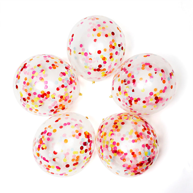 Confetti Balloons (5 Pieces)