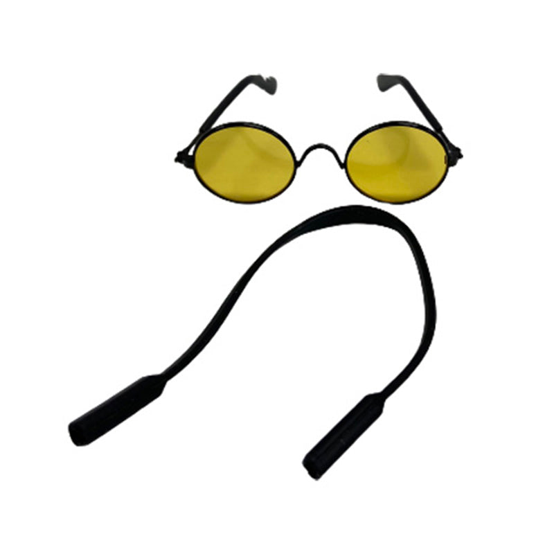 Fashion Glasses (Pet, Yellow)