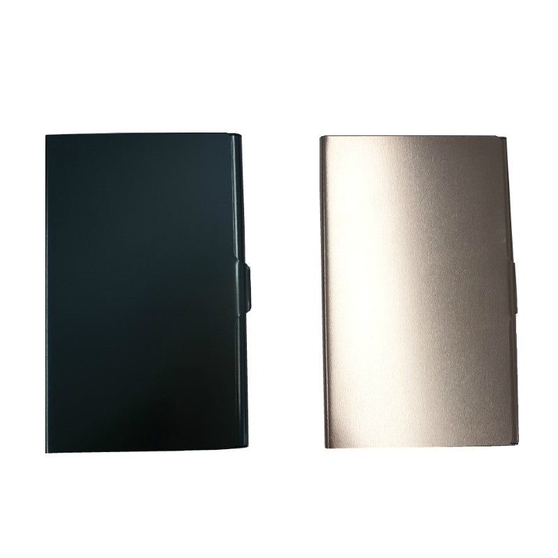 Aluminum Business Card Holder (Holds 14 Cards)