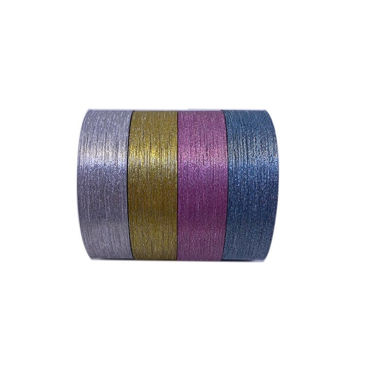 Decorative Tape D (Glitter, 4 Pieces)