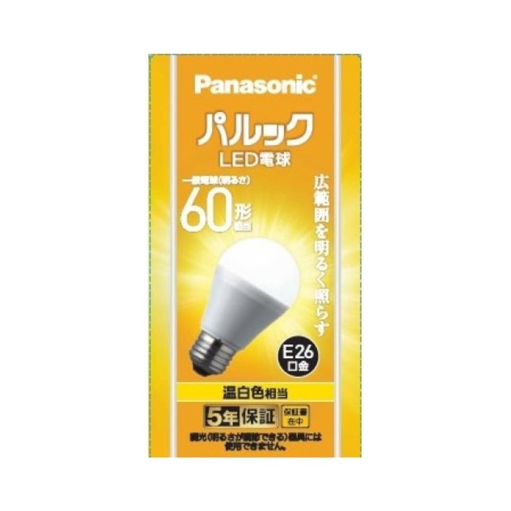 Panasonic LED Basic 60 Warm White LED Bulb