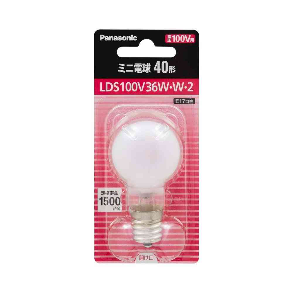 Panasonic Mini Bulb E17 40W White