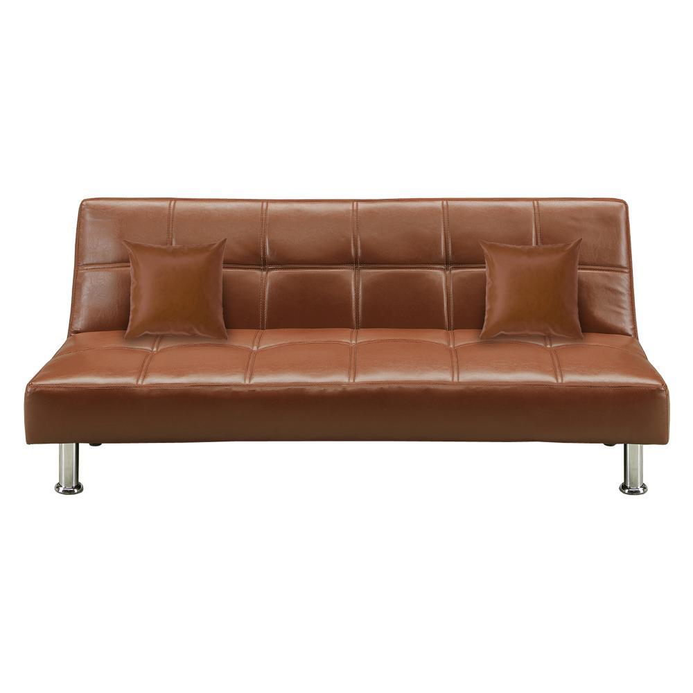 Sofa Bed NERO 2 Brown 378996
