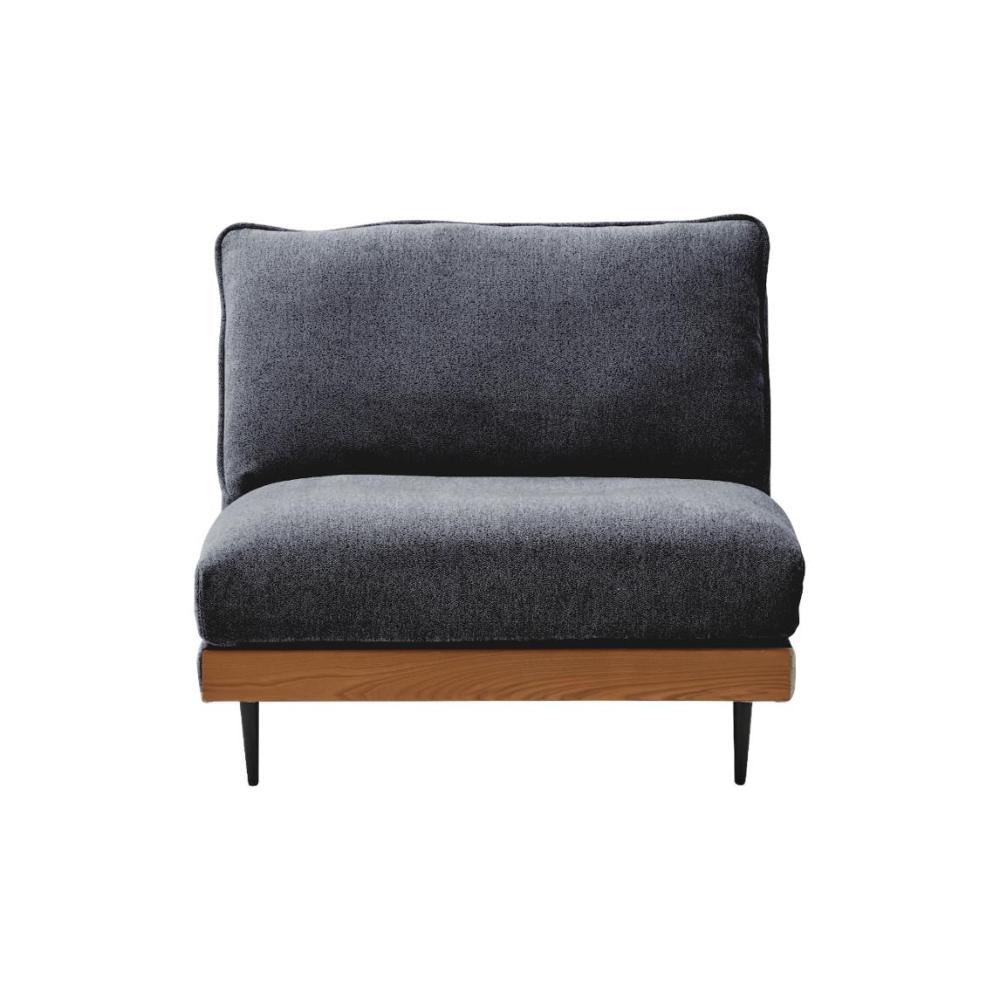 1.5-Seater Sofa Alicia Dark Gray