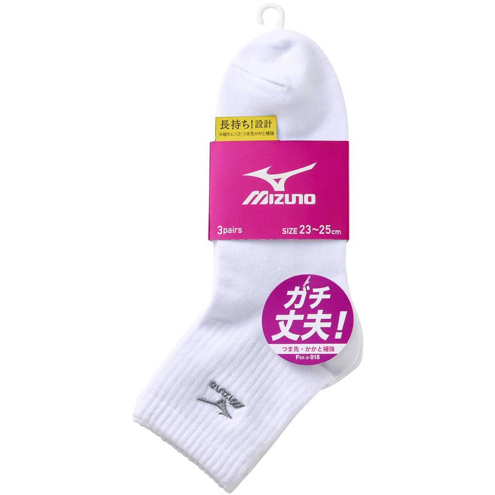 Okamoto Mizuno Women's Crew Length White 23-25cm