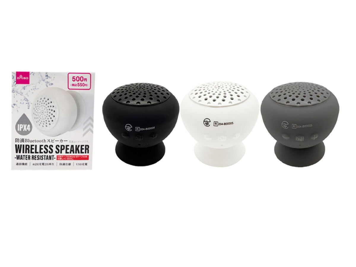Bluetooth Speaker (Wireless, Splashproof)