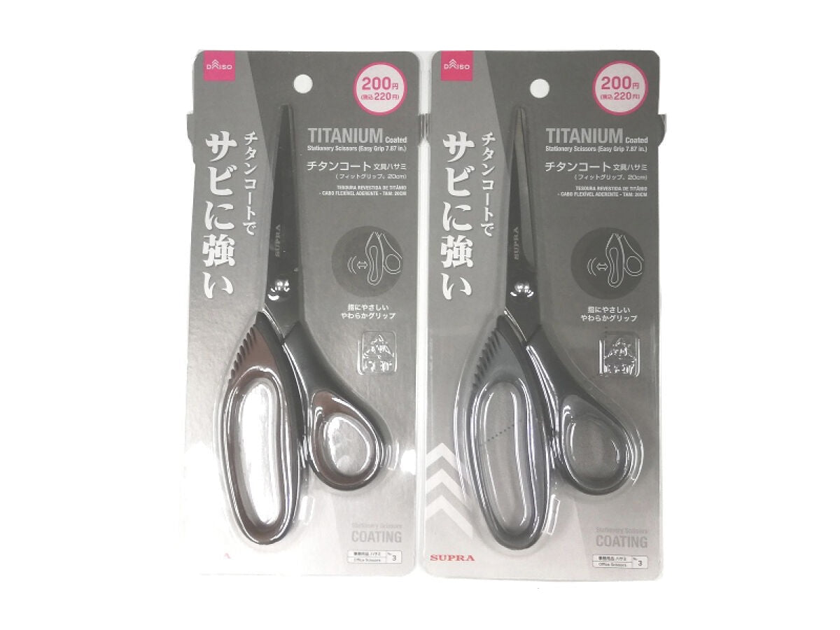 Titanium Coated Office Scissors (Fit Grip)