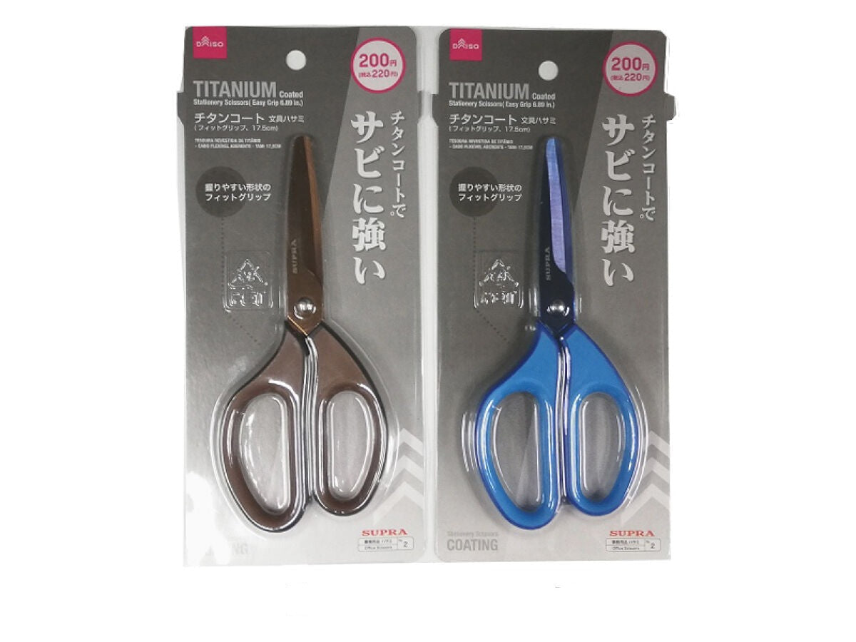 Titanium Coated Scissors (Fit Grip)