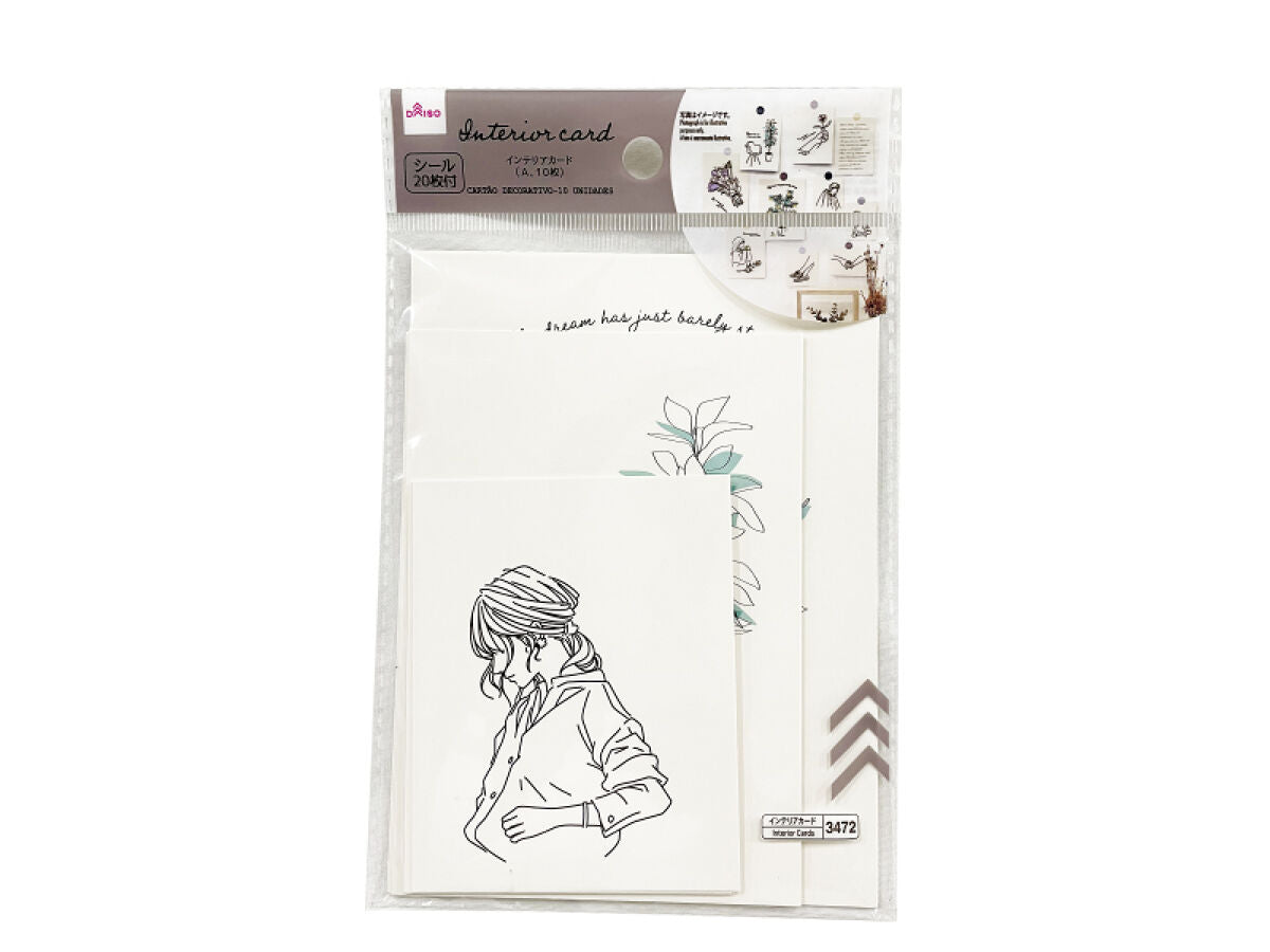 Interior Card (A, 10 Pieces)