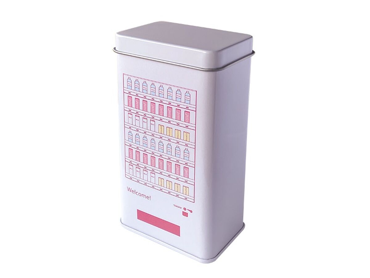 Tin Square Can (Vending Machine)