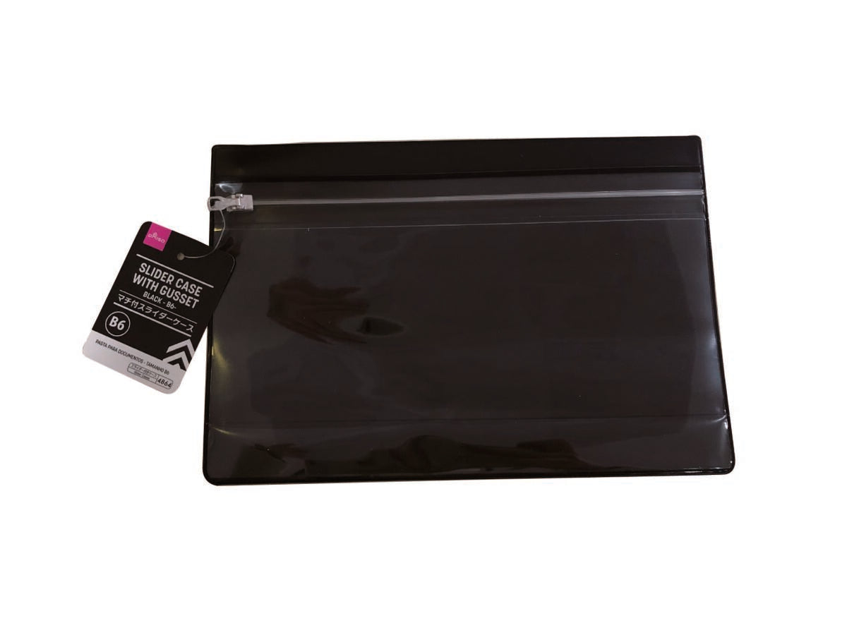 Gusset Slider Case (Black, B6)