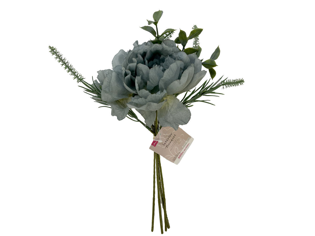 Interior Bouquet (Peony Hydrangea, Blue)