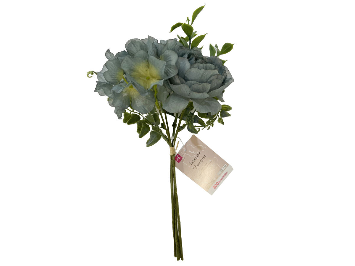 Interior Bouquet (Ranunculus Hydrangea, Blue)