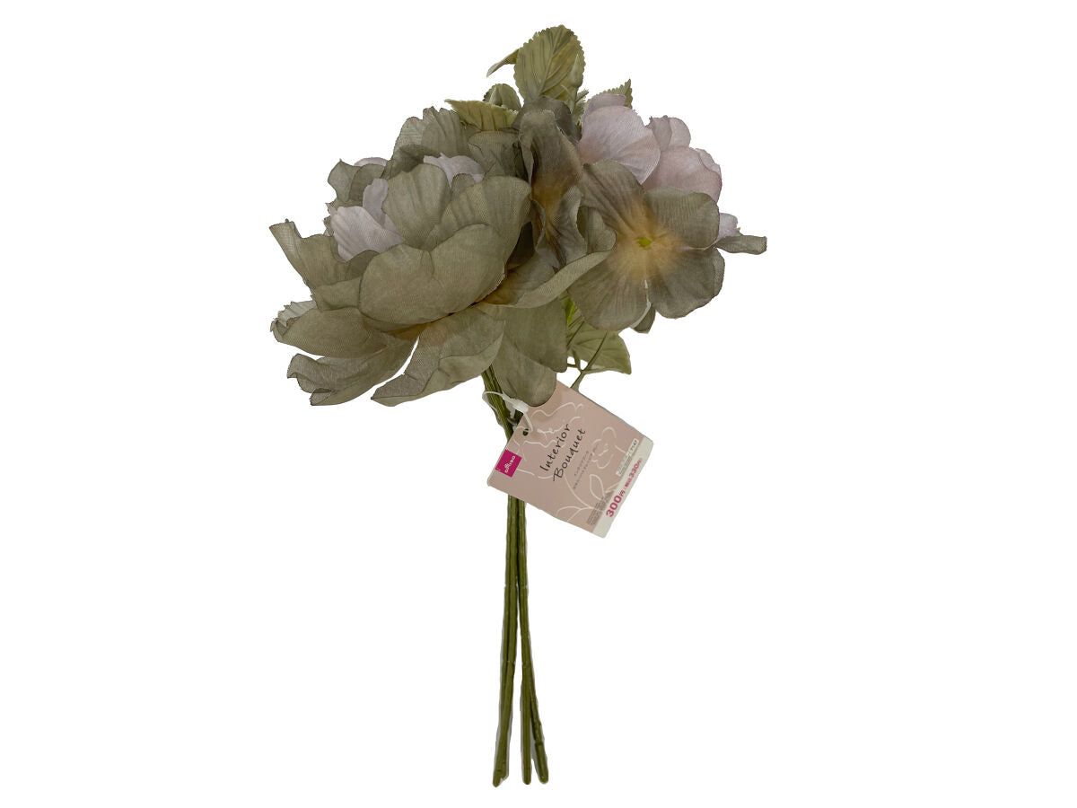 Interior Bouquet (Peony Hydrangea, Gray)