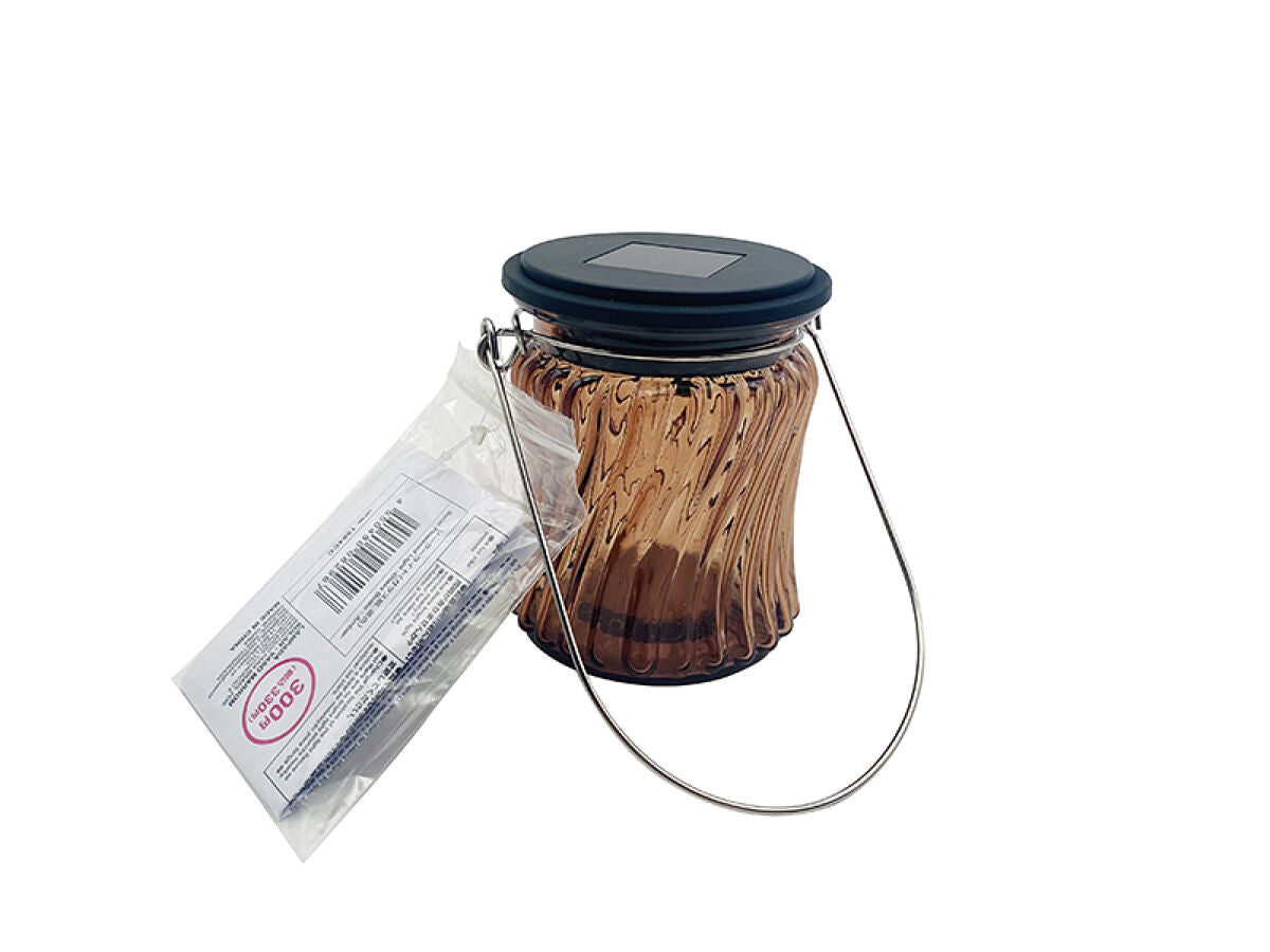 Solar Light (Glass Bottle, Brown)