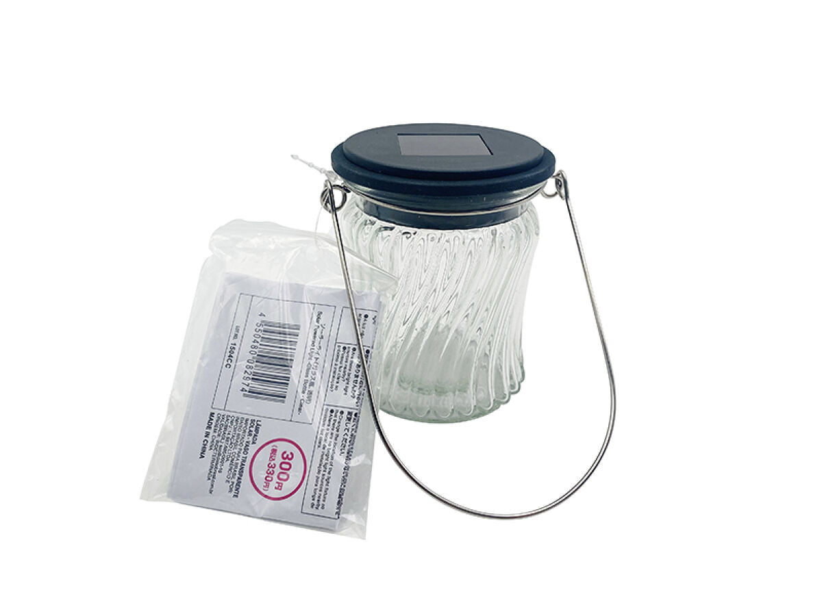 Solar Light (Glass Bottle, Clear)