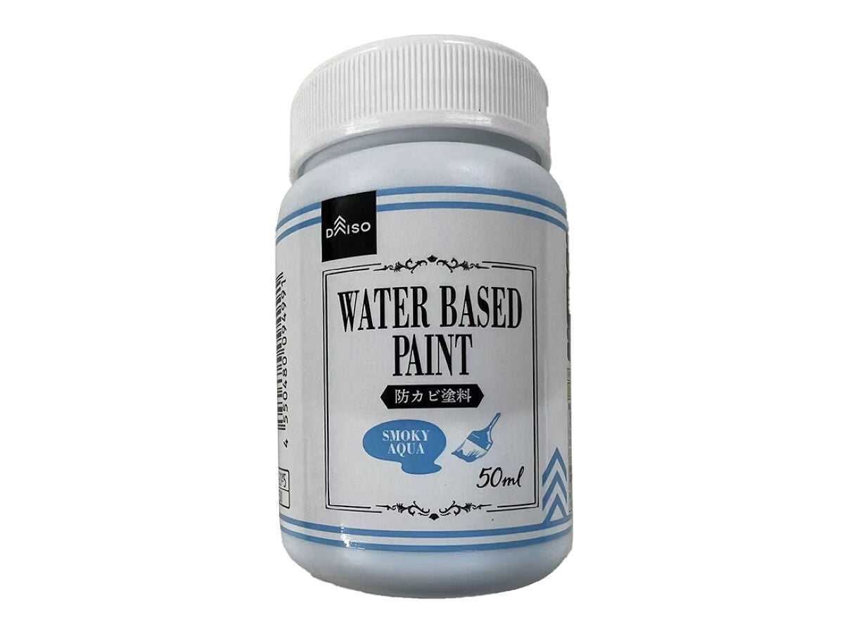Mildew-Resistant Water-Based Paint (Smoky Aqua)