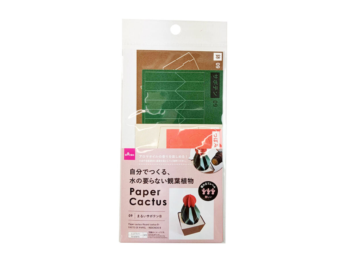 Paper Cactus (Round Cactus B)