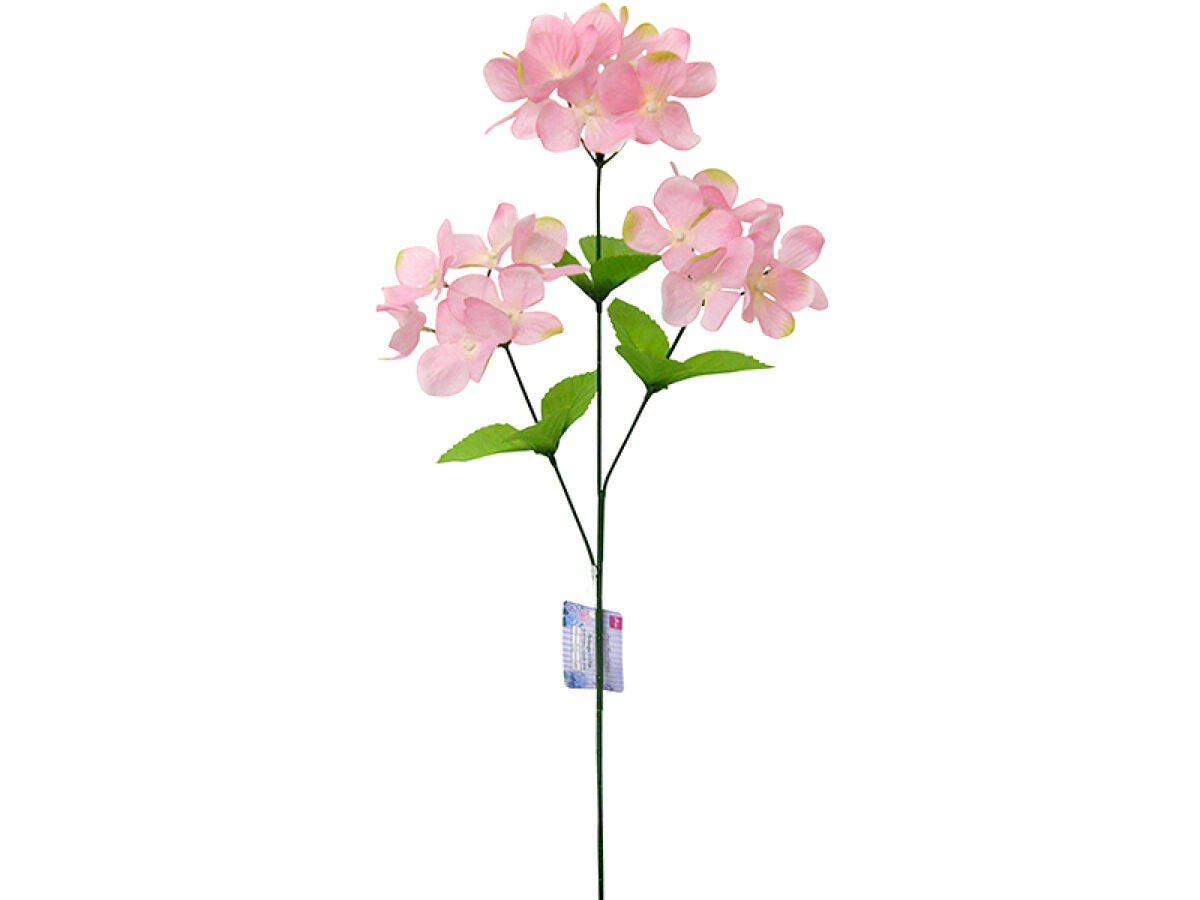 Hydrangea (Pink, 3 Blooms)