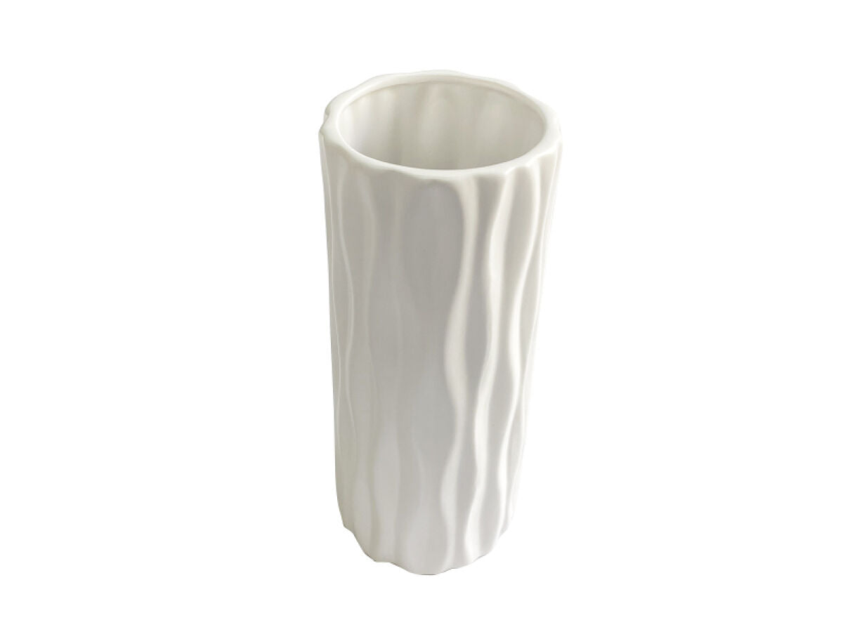 Flower Vase (White, D)