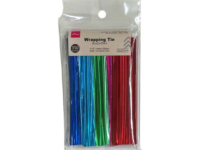 Wrapping Tie (Metallic Color, 350 Pieces)