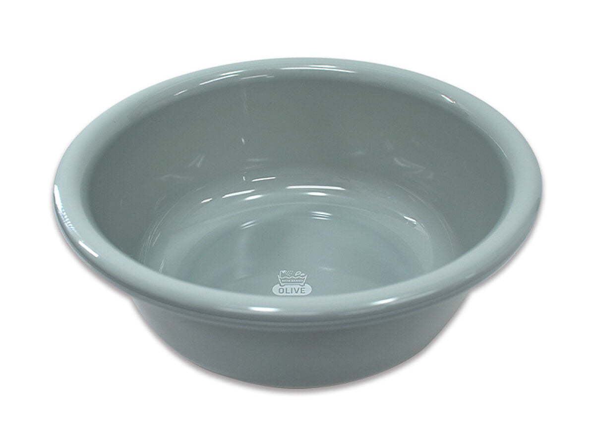 Bath Bucket (Olive, Fountain Blue)
