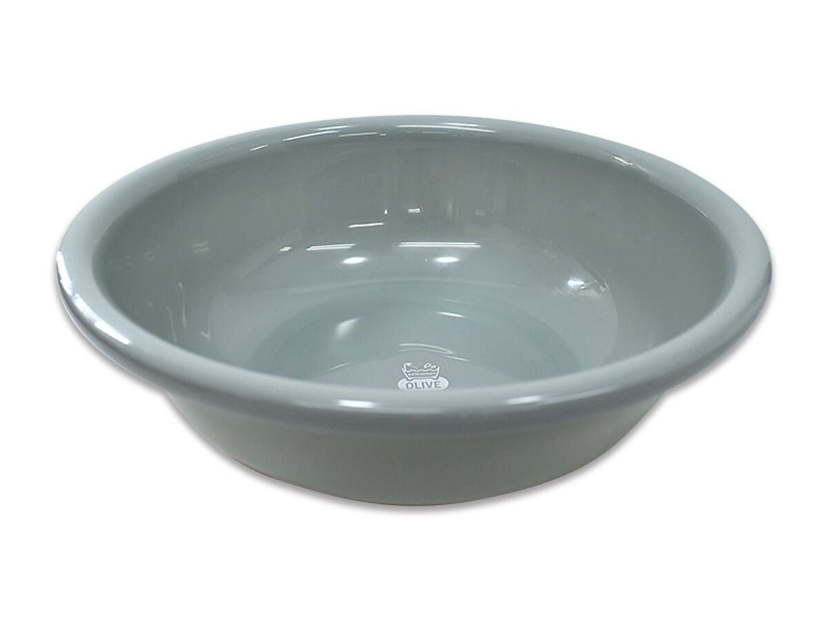Washing Bowl (Olive, Fountain Blue)