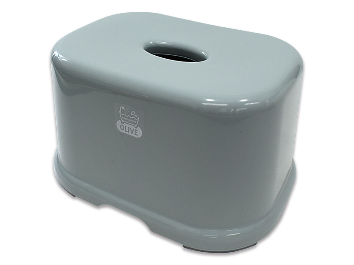 Bath Stool (Olive, Fountain Blue)