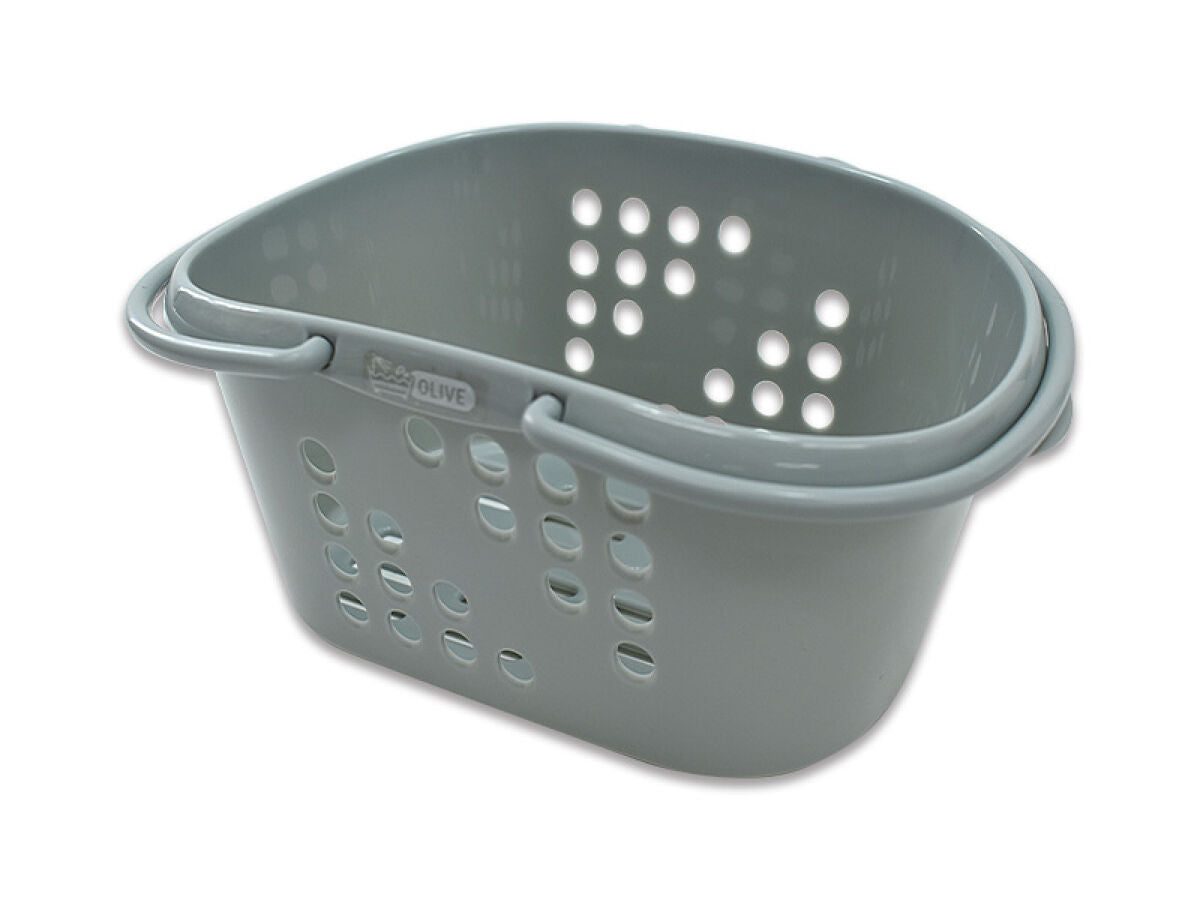 Handy Basket (Olive, Fountain Blue)