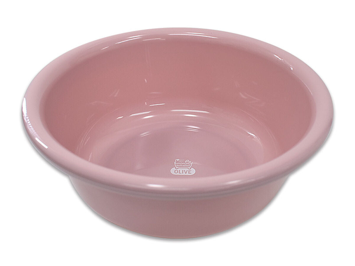 Bath Bucket (Olive, Dawn Pink)