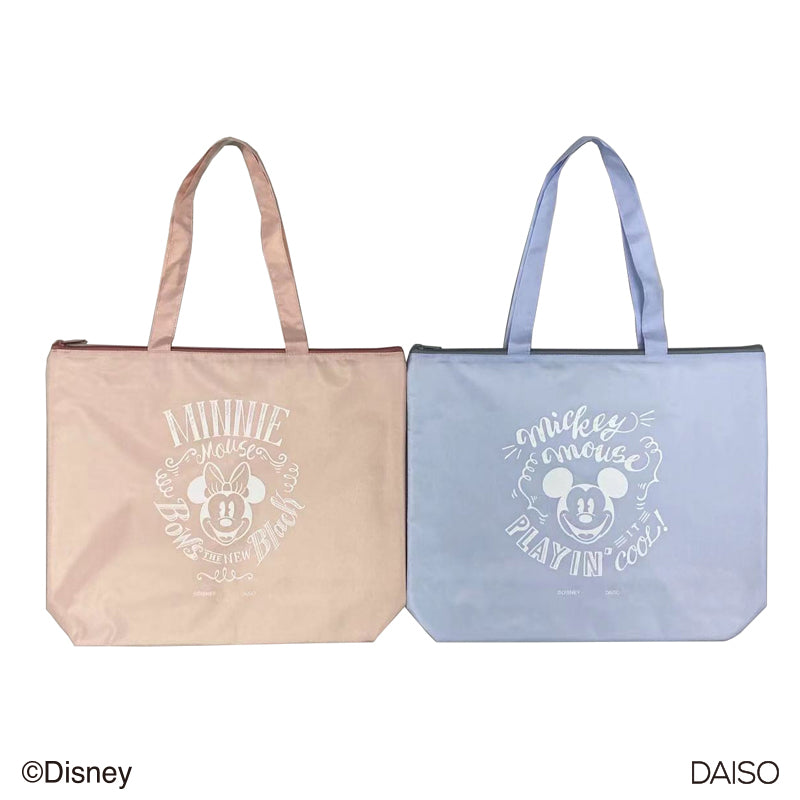 Insulated Tote Bag, Horizontal (Mickey/Minnie)
