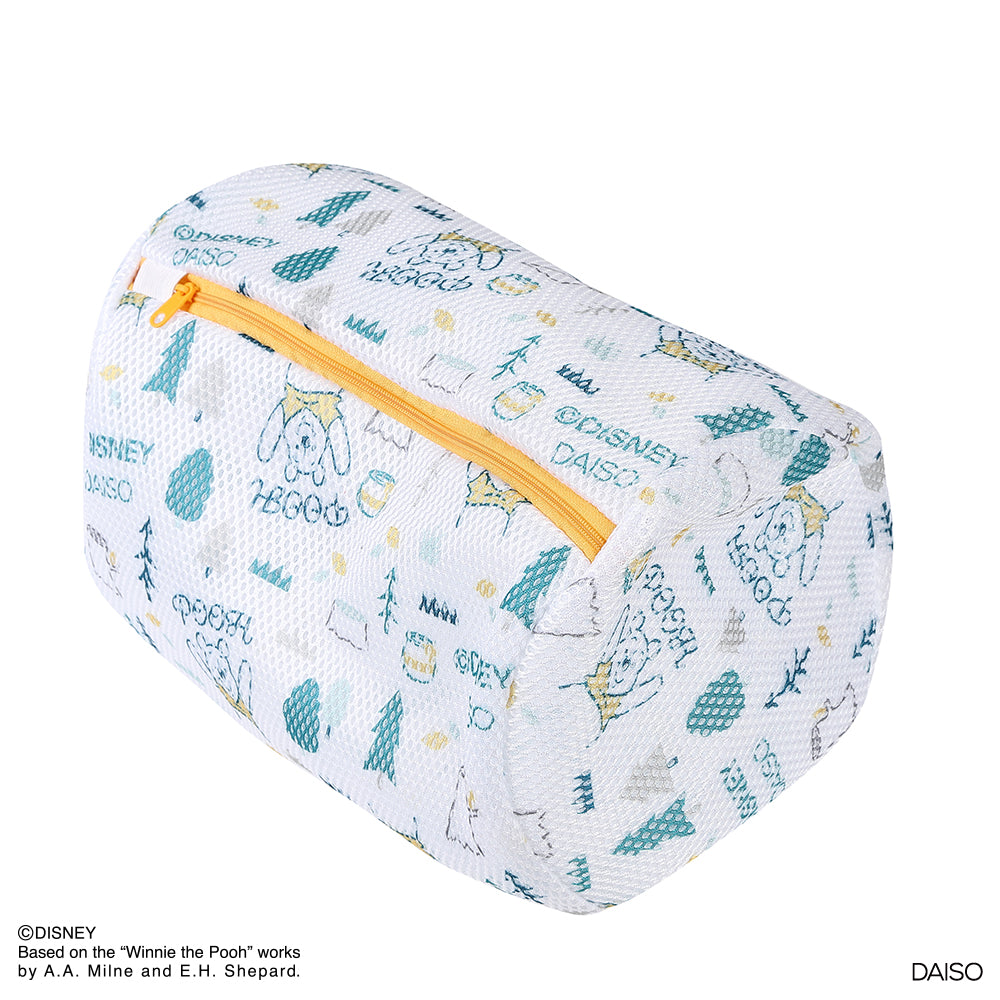 Cushion Laundry Net, Cylindrical (Winnie the Pooh)