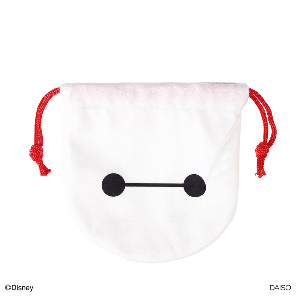 Fluffy Drawstring Die-Cut Bag (Baymax)