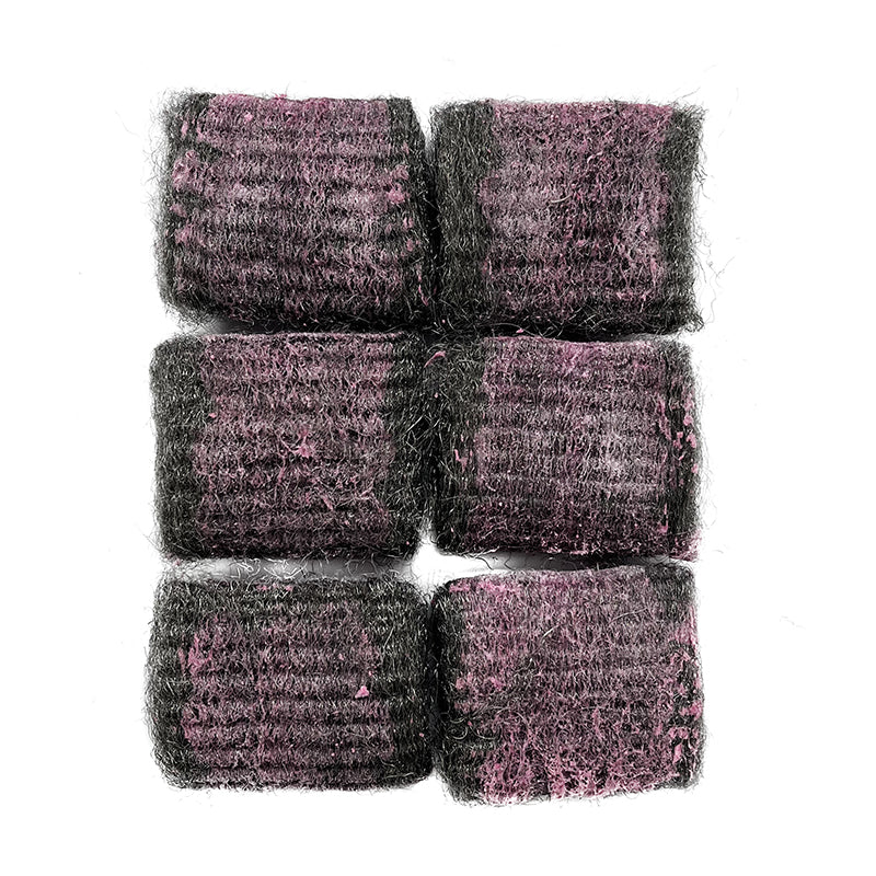 Steel Wool Scrubbers (with Soap, 6 pieces)