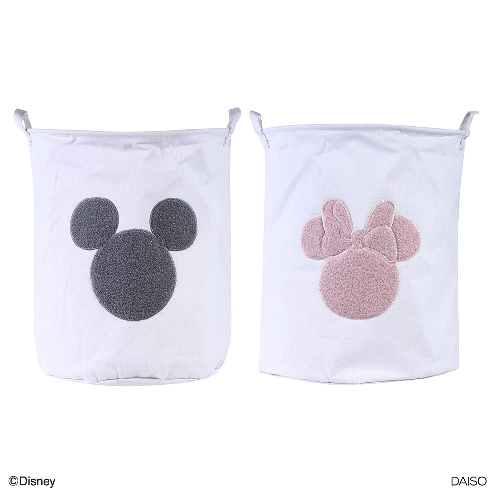 Embroidered Storage Bag (Mickey Icon / Minnie Icon)