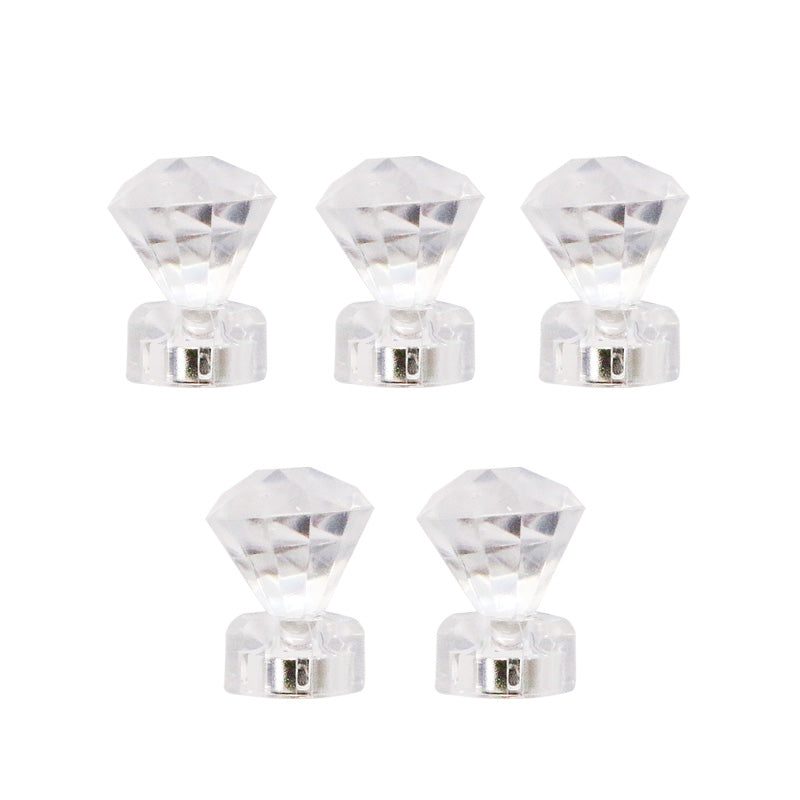 Strong Magnet (Clear Type, Jewel Shape, 5 Pieces)