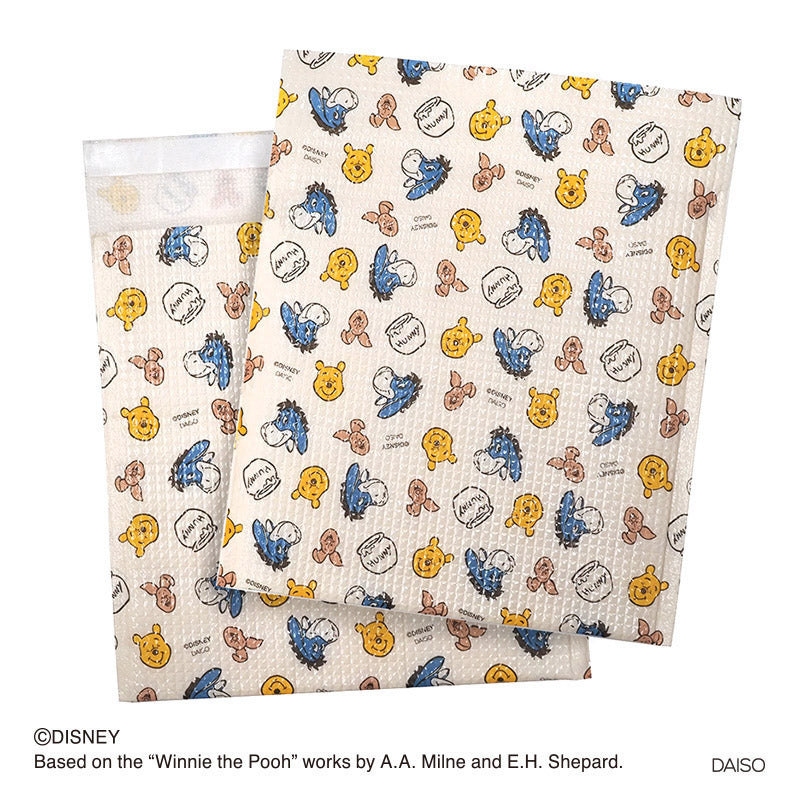 Tape-Attached Soft Bag, 2 Pieces (Winnie the Pooh)
