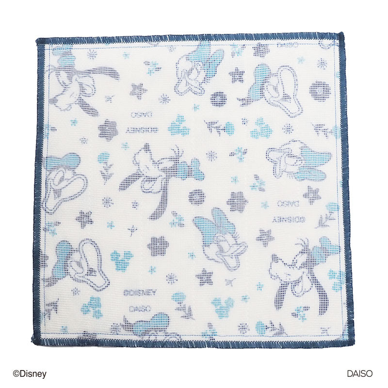 Kaya Woven Cloth, Blue (Mickey & Friends)