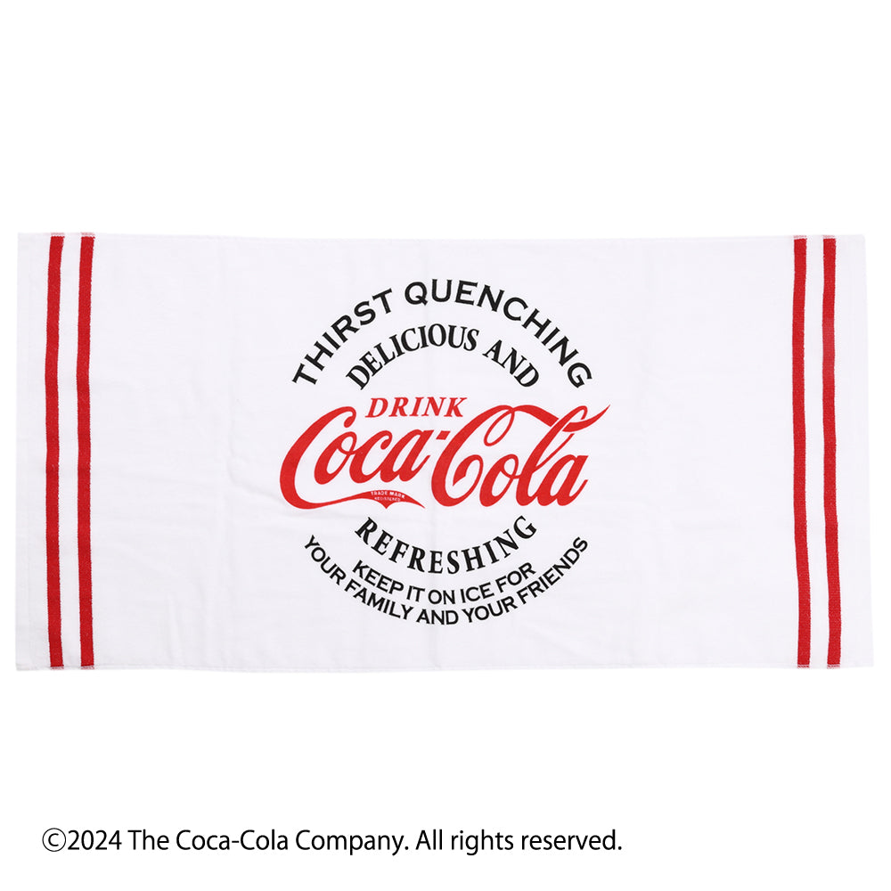 Large Towel (Coca-Cola, ASCE, Shirring Process, Logo)