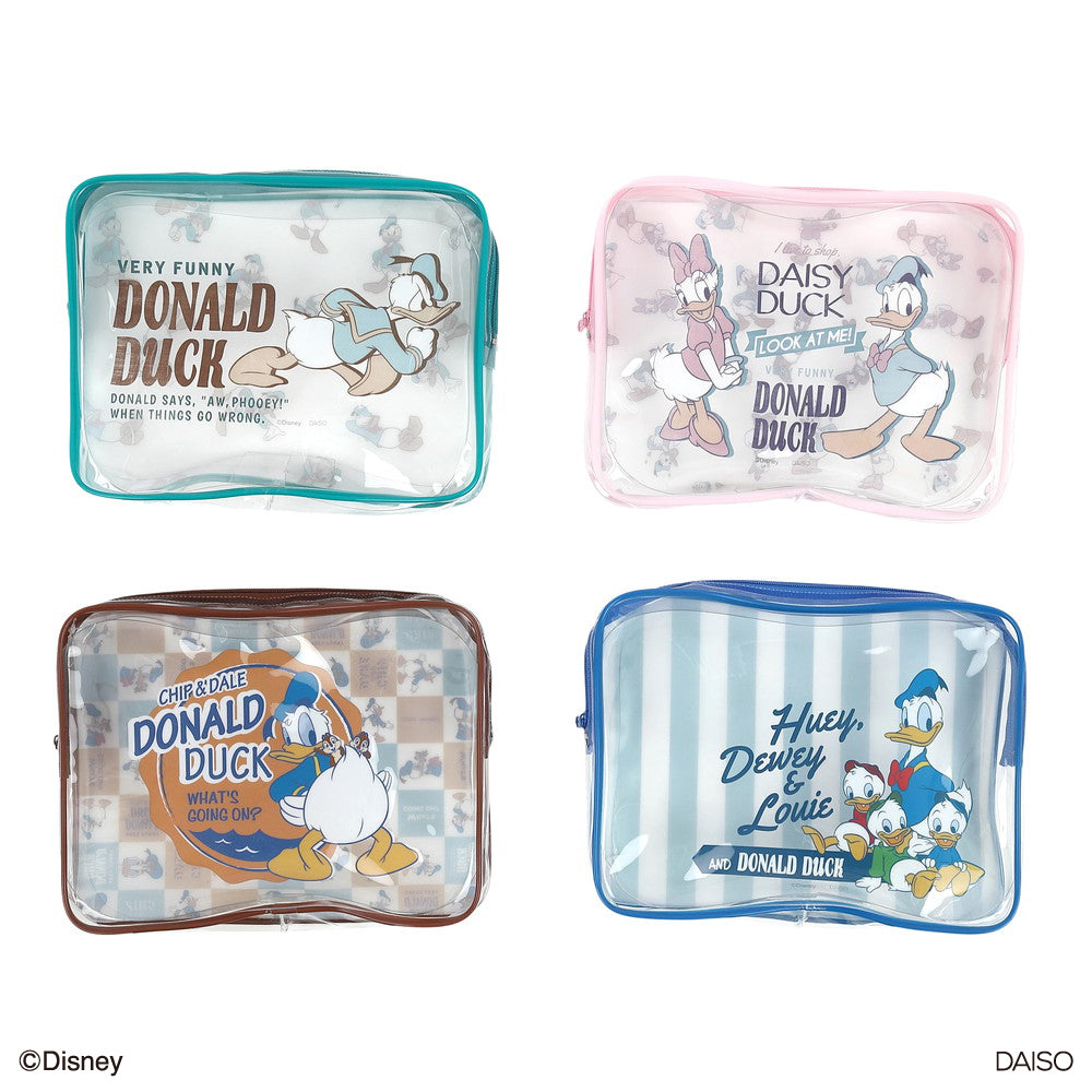 Vinyl Pouch with Gusset (Donald & Friends) DC8