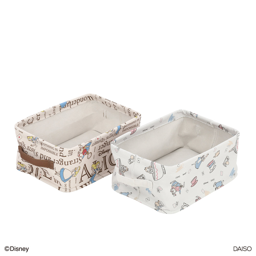 Stackable Storage Box, Quarter Size (Alice in Wonderland)