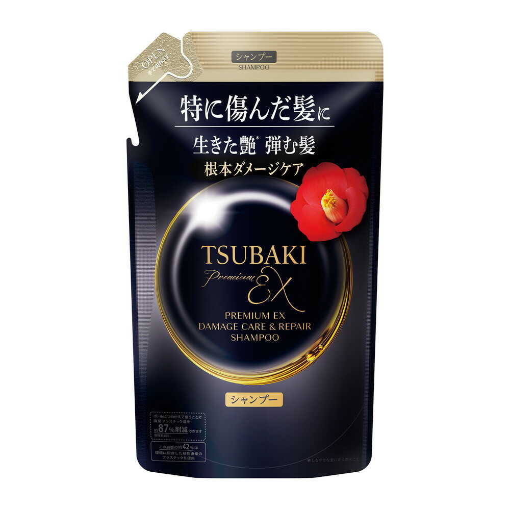 TSUBAKI Premium EX Damage Care & Repair Shampoo Refill 300ml