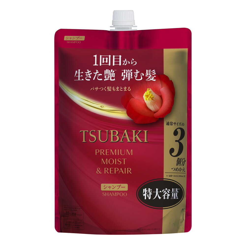TSUBAKI Premium Moist & Repair Shampoo Refill Extra Large 900ml
