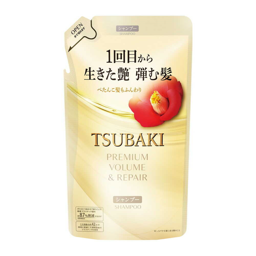 TSUBAKI Premium Volume & Repair Shampoo Refill 300mL