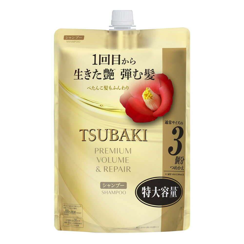 TSUBAKI Premium Volume & Repair Shampoo Refill Extra Large 900ml
