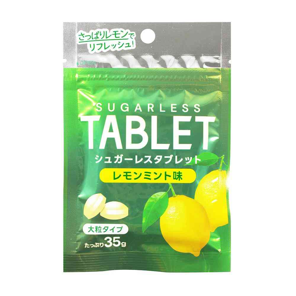 Seeswan Sugarless Tablets Lemon Mint Flavor 35g